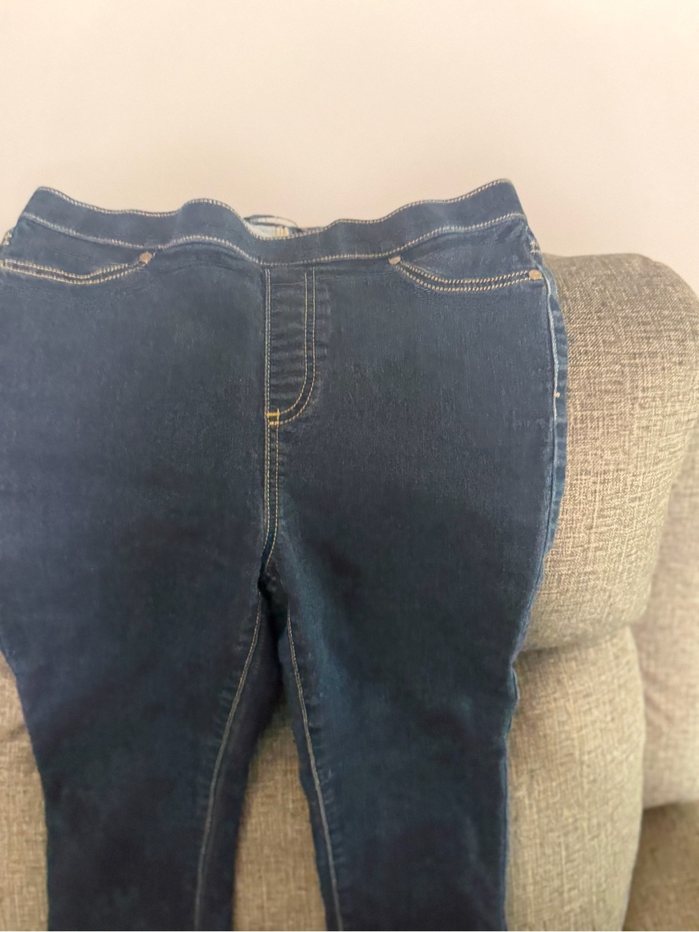 Simply Vera Vera Wang Dark Blue Skinny Jeans